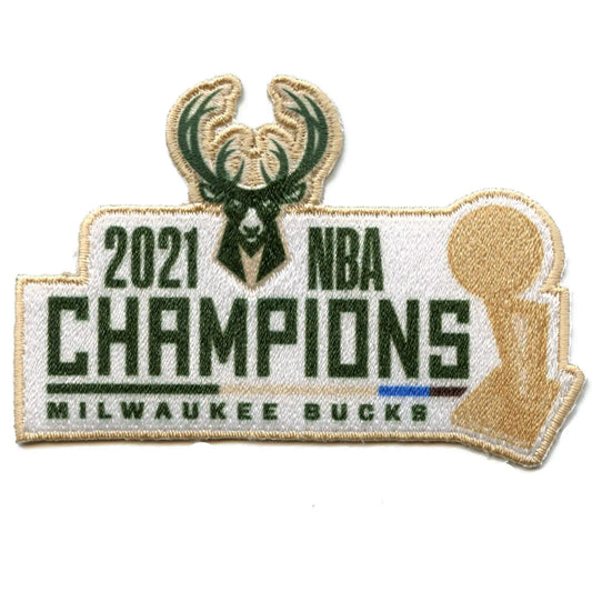 2021 NBA Finals Champions Milwaukee Bucks Patch