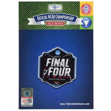 2023 Houston NCAA Men's Basketball Final Four Patch Miami UCONN San Diego State Florida Atlantic