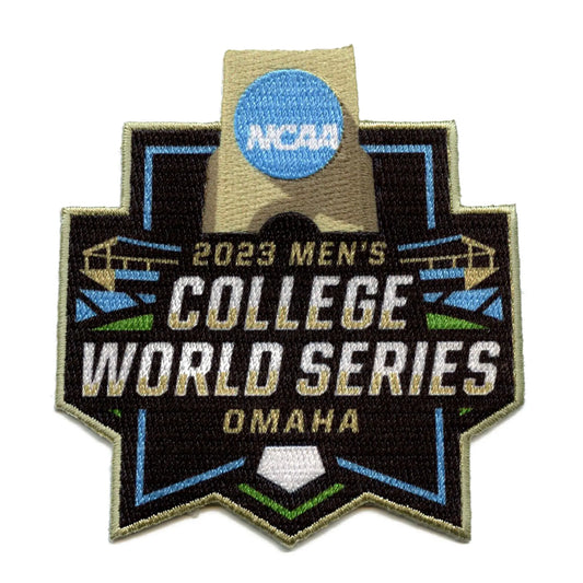 2023 NCAA Men's College World Series Omaha Jersey Patch LSU Florida Iron On