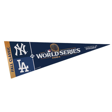 2024 MLB World Series Dueling New York Yankees Los Angeles Dodgers Premium Pennant