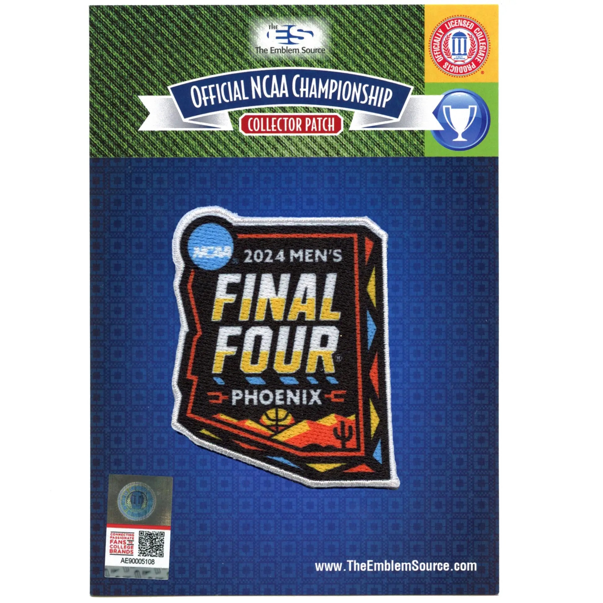 2024 Men's NCCA Final Four Phoenix Final Four Patch Sublimation