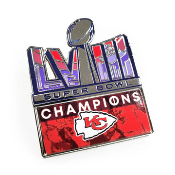 2024 NFL Super Bowl LVIII 58 Champions Kansas City Chiefs Pin