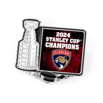 2024 NHL Stanley Cup Final Champions Florida Panthers Trophy Pin