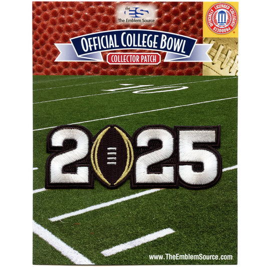 2025 College National Championship Game Jersey Patch