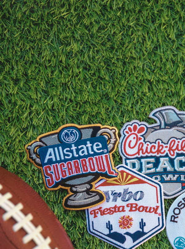 2025 college football bowl patches