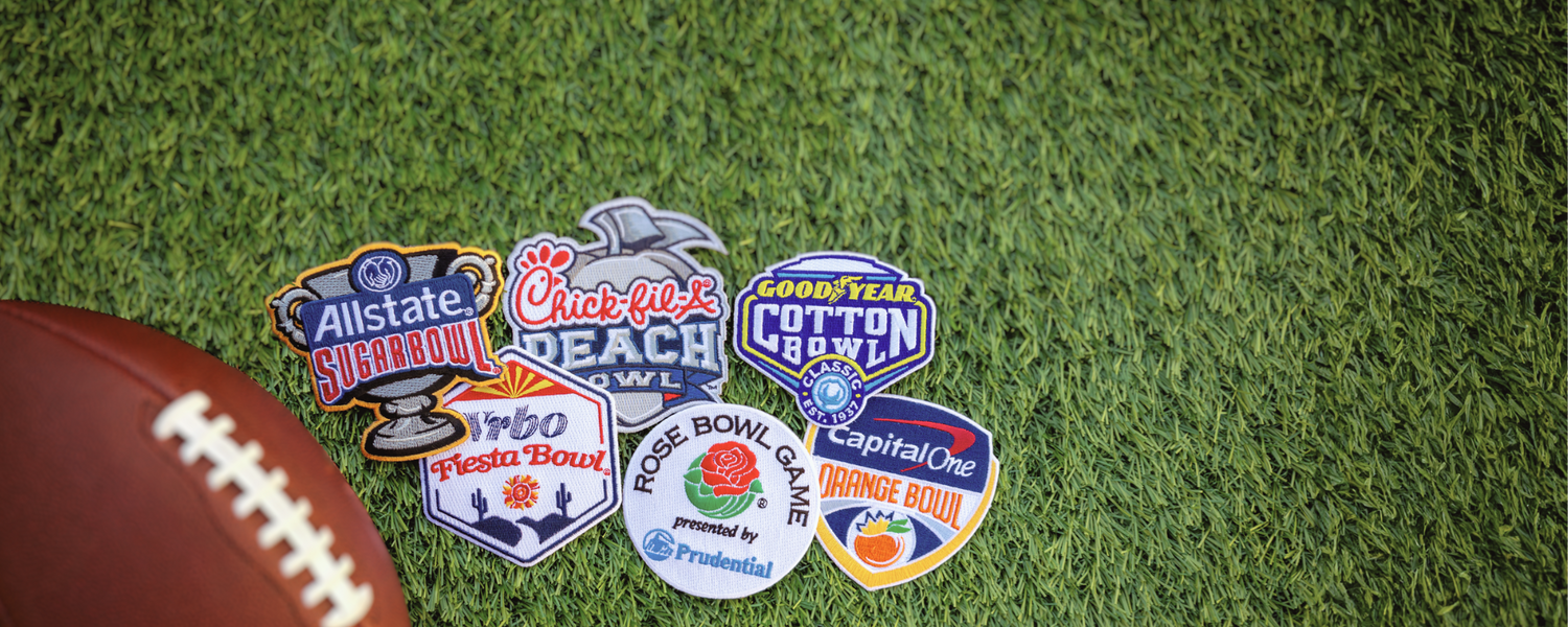 2025 college football bowl patches