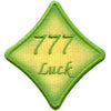 777 Angel Numbers Patch Luck Mythology Psychic Embroidered Iron On