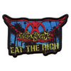 Aerosmith Eat The Rich Patch Rock Band Woven Iron On