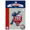 Albert Pujols 700th Home Runs Cut-Out Commemorative Patch St Louis Cardinals