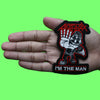 Anthrax I'm The Man Patch Rock Band Music Woven Iron On