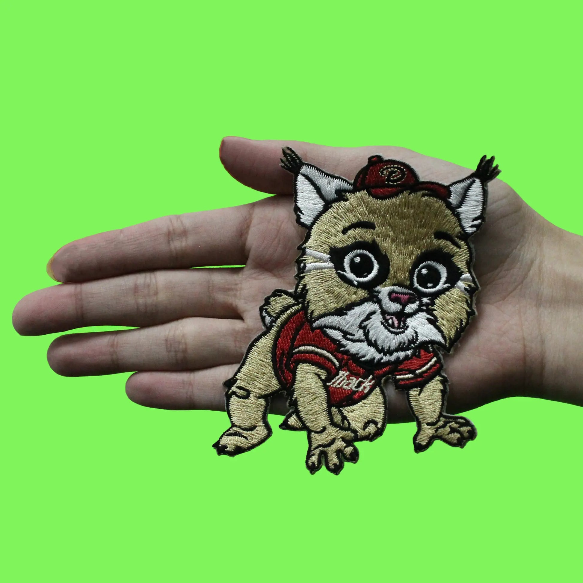 Arizona Diamondbacks Team Baby Mascot 'Baxter the Bobcat' Self-Adhesive Patch