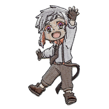 Patch brodé thermocollant Bungo Stray Dogs Wan Atsushi Waiving Anime