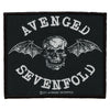 Avenged Sevenfold Death Bat Patch Music Skull Woven Iron On