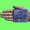 Big Cancer Energy Patch Constellation Zodiac Box Embroidered Iron On