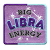 Big Libra Energy Patch Constellation Zodiac Box Embroidered Iron On