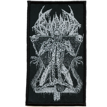 Bloodbath Morbid Antichrist Patch Rock Gothic Style Woven Iron-On