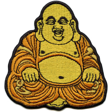 Buddha Siddhartha Gautama Patch Religion Vegetarian Culture Embroidered Iron On