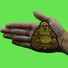 Buddha Siddhartha Gautama Patch Religion Vegetarian Culture Embroidered Iron On