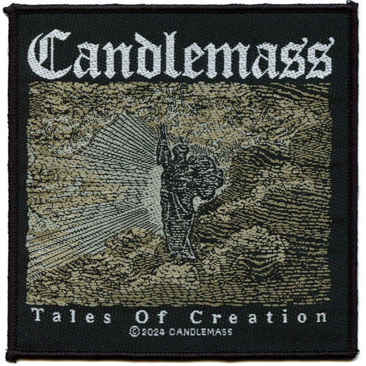 Candlemass Rock Band Patch Tales Of Creation Woven Iron On