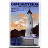 Cape Hatteras National Seashore Patch Retro Ocracoke Island Sublimated Iron On