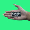 Johnny Cash Basic Logo Patch Country Legend Icon Embroidered Iron On