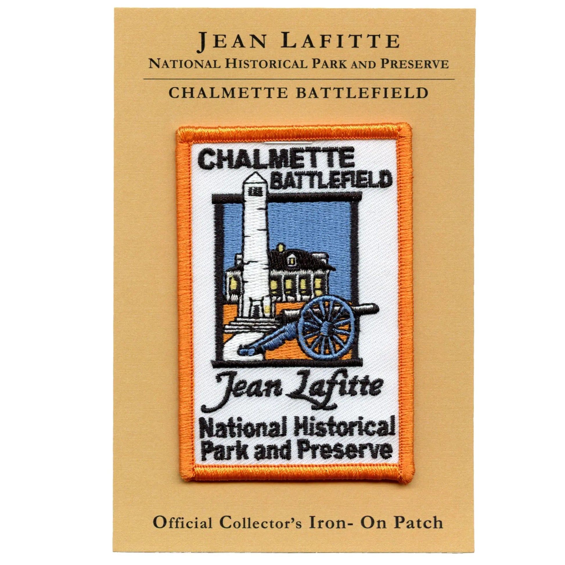 Chalmette Battlefield NO Patch Jean Lafitte LA Sublimated Embroidered Iron On