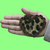 Cheetah Chain Heart Patch Animal Print Aesthetic Embroidered Iron on