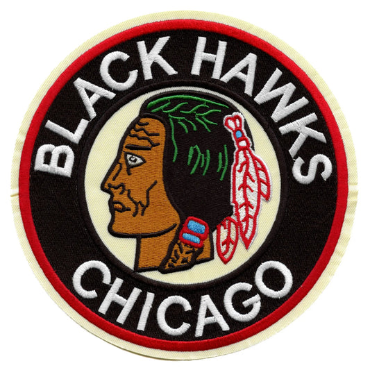 Chicago Blackhawks 3rd Jersey Round Logo Patch