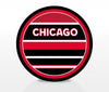 Chicago Blackhawks Retro Hockey Souvenir Game Puck