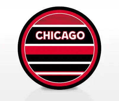 Chicago Blackhawks Retro Hockey Souvenir Game Puck