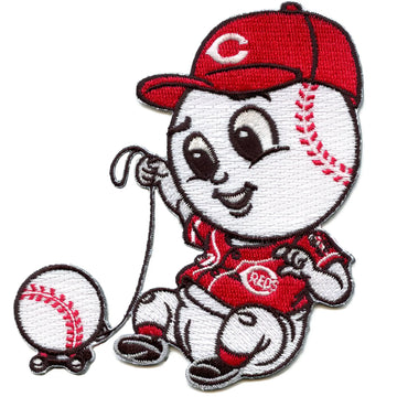 Cincinnati Reds Team Baby Mascot 'Mr. Red' Self-Adhesive Patch