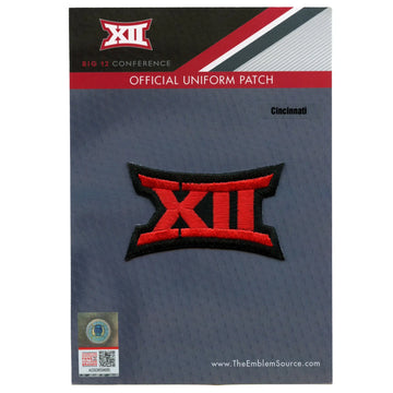 Copy of Big 12 XII Conference Team Jersey Uniform Patch Cincinnati