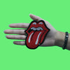 Rolling Stones Classic Patch Red Tongue Mick Jagger Embroidered Iron On