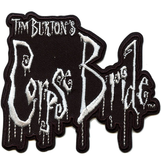 Corpse Bride Logo Patch Tim Burton Movie Embroidered Iron On