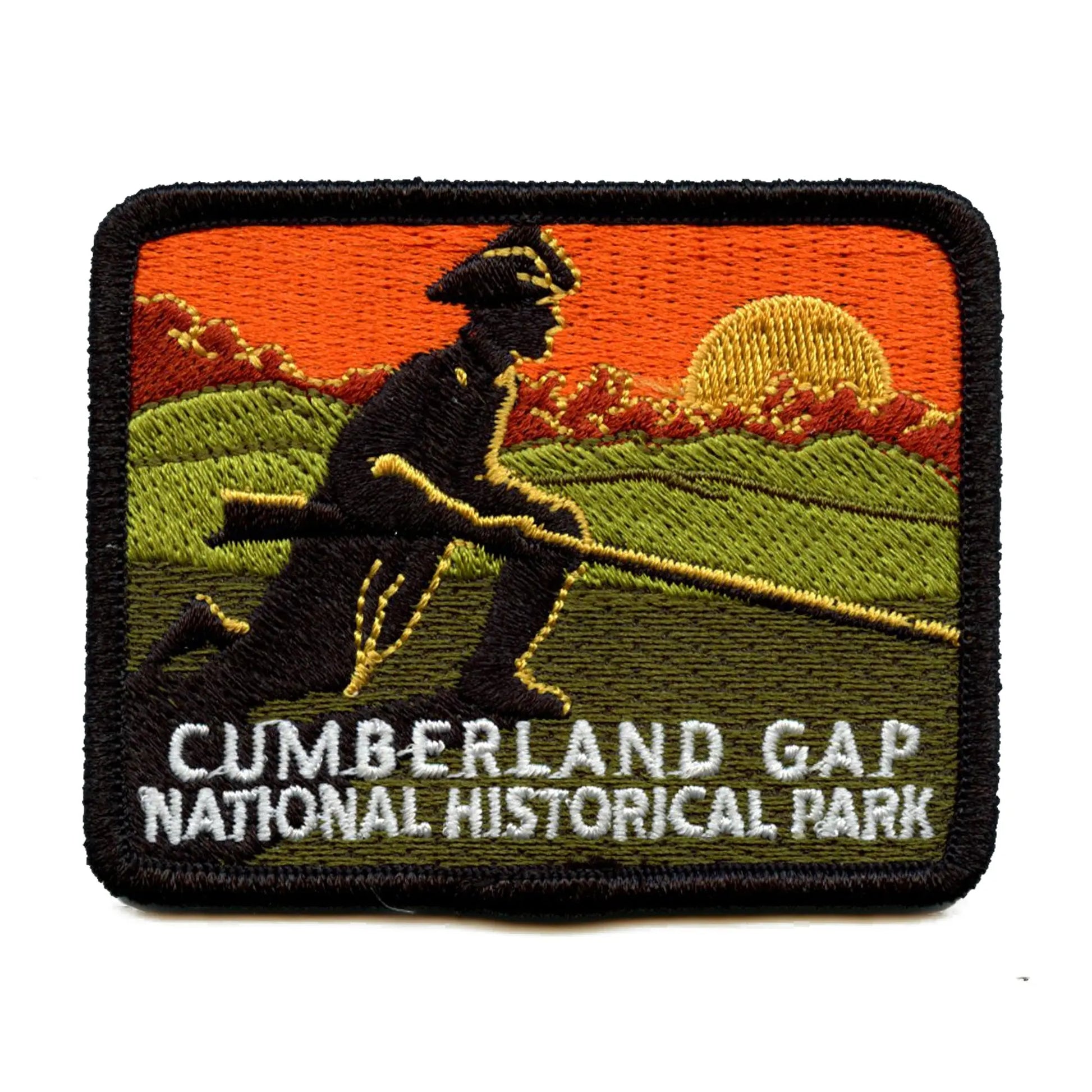 Cumberland GAP National Park Embroidered Patch - Pioneer Travel Iron On