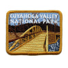 Cuyahoga Valley National Park Patch Ohio Towpath Trail Embroidered Iron On