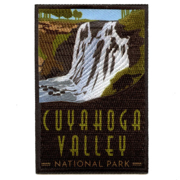 Cuyahoga Valley Ohio Patch National Historical Park Sublimated Embroidered Iron On