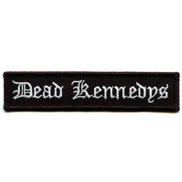 Dead Kennedys Old English Logo Patch Rock Band Music Embroidered Iron On