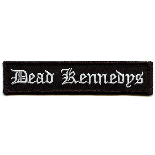 Dead Kennedys Old English Logo Patch Rock Band Music Embroidered Iron On