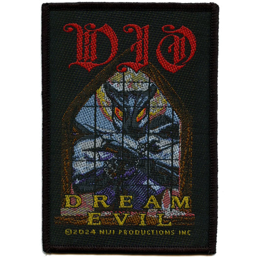 Dio Dream Evil Patch Rock Band Mascot Woven Iron On