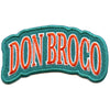 Don Broco Rock Patch Music Standard Logo Embroidered Iron On