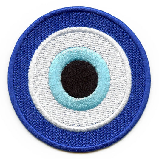 Evil Eye Protection Patch Spiritual Good Karma Embroidered Iron On