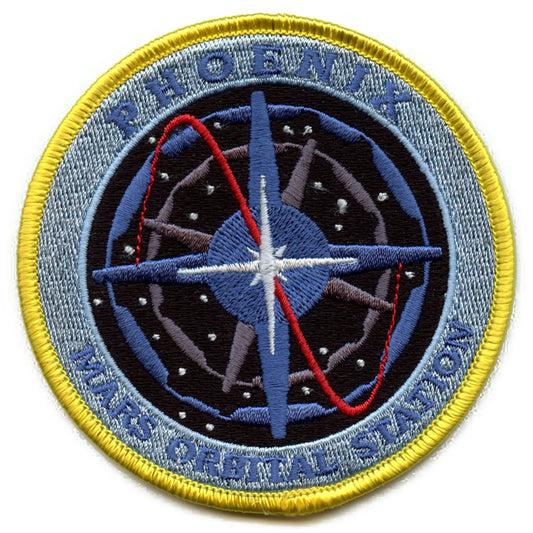 Patch brodé pour toute l'humanité Phoenix Mars Orbital Station