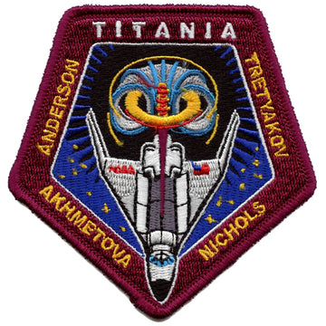 Pour toute l'humanité Patch Titania Tretvakov Nichols Anderson Akhmetovs Brodé Thermocollant