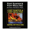 Fort Sumter Fort Moultrie Battle Patch History Travel Embroidered Iron On