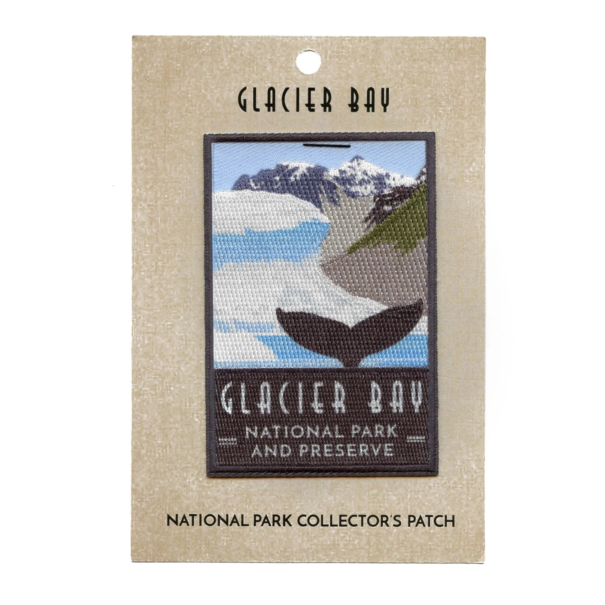 Glacier Bay National Park and Preserve Patch Alaska Travel Embroidered Iron On