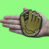 Gold Glove Baseball Patch Best Defense Sports Fan Embroidered Iron On