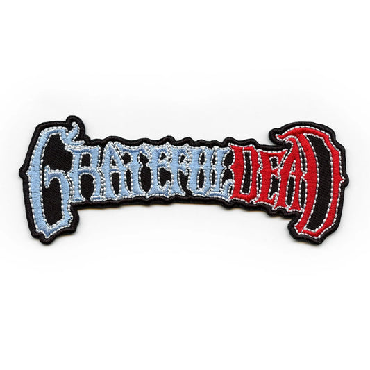 Grateful Dead Logo Patch 50th Anniversary Rock Embroidered Iron On