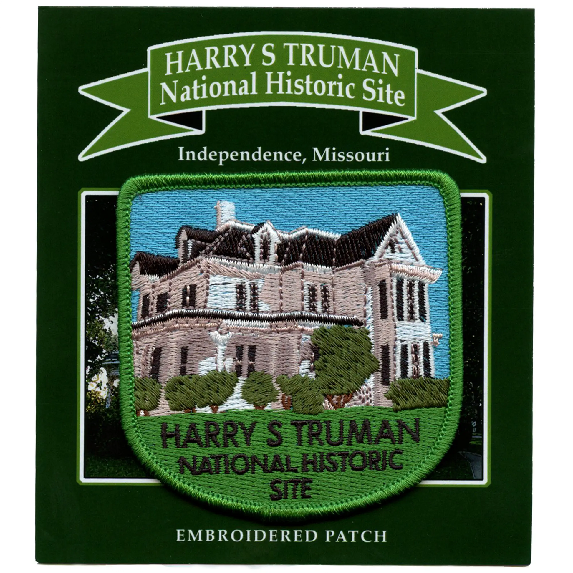 Harry S Truman National Patch National Site Souvenir Embroidered Iron On