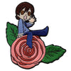 Ouran High School Host Club Haruhi Fujioka Patch Full Body Rose brodé thermocollant 